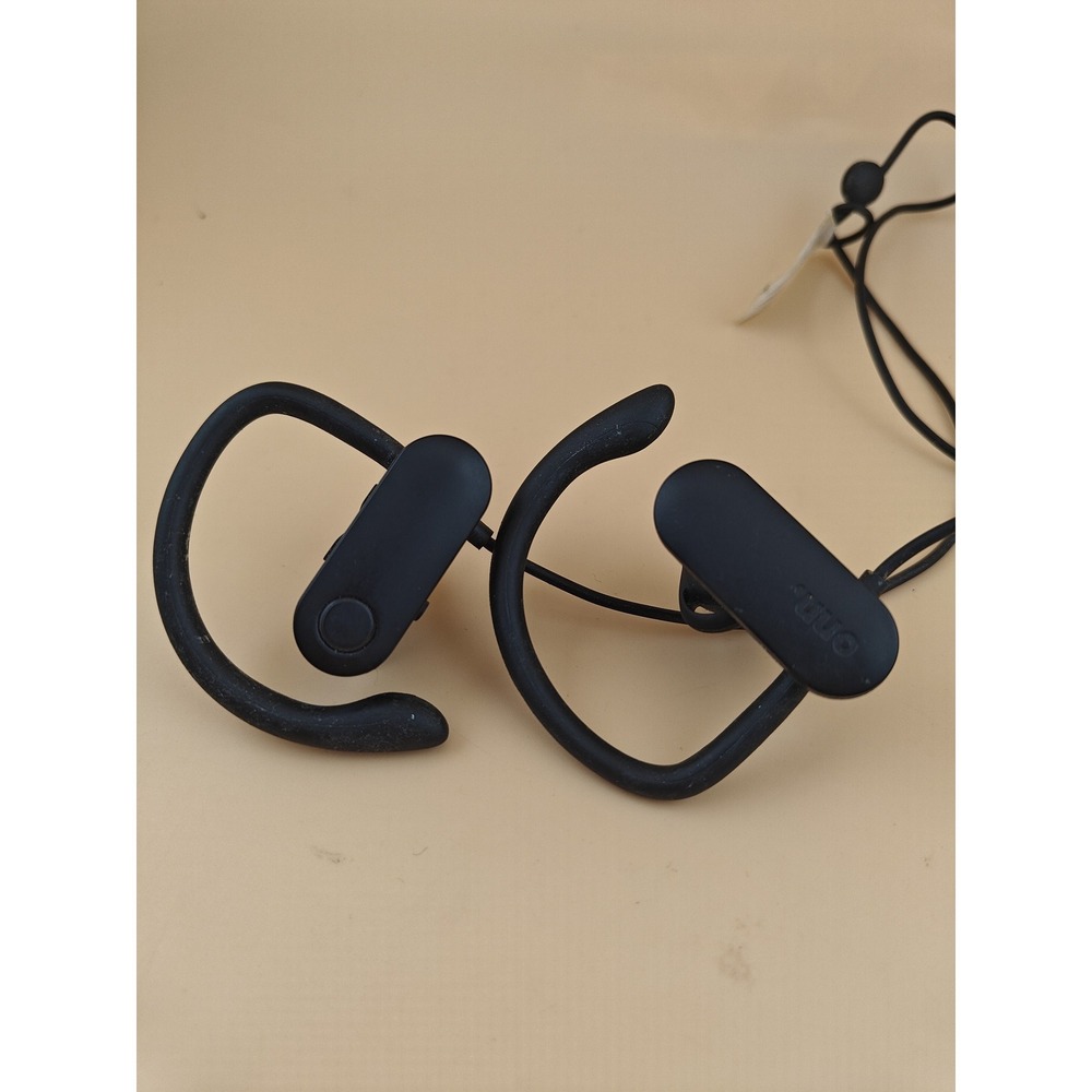 Onn Wireless Sport Earphones Bluetooth Sweat Resistant Earbuds Secure Fit